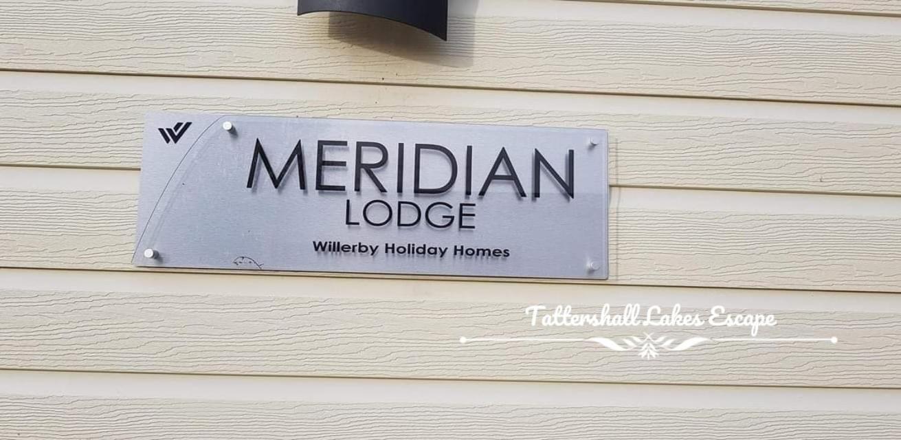 Meridian Tattershall Lakes Escape - Lakeside Lodge Caravan With A Fishing Peg Luxury Hot Tub Kültér fotó